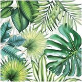 Ambiente Servetten jungle thema - 60 stuks - 33 x 33 cm - 3-laags papier