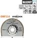 CMT Ronde Dia grit multitoolzaagblad 75mm - 5 Stuk(s)