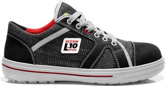 ELTEN SENSATION UP Low ESD S3 Werkschoenen - Unisex - Maat 47 - Grijs