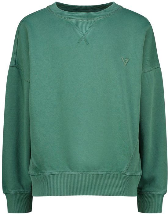 Vingino Nikso Jongens Sweater Lange Mouw Ronde Hals Katoen 116 Ivy