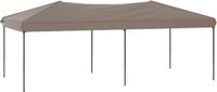vidaXL Partytent inklapbaar 3x6 m taupe
