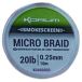 Korum Smokescreen Micro Braid 10m 0,20 mm 15 lbs