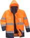 Portwest Hi-Vis Lite 3 in 1 contrast Jack S162 - Oranje/Marine - L