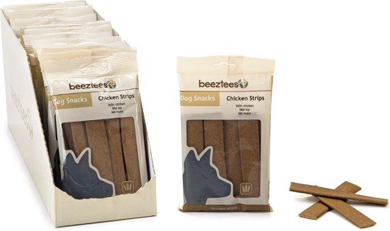 Beeztees Chicken Strips - hondensnack - 150 gram