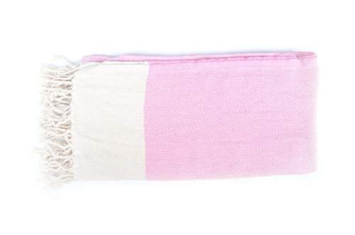 Bonamaison Katoen Pesthemal Strand- en Badhanddoek - 98 x 172 cm - Turkije