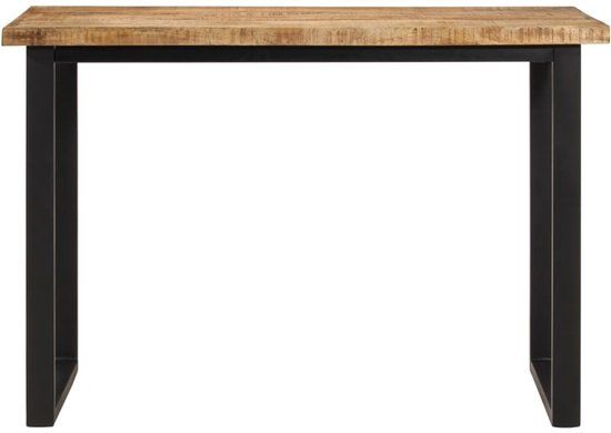 vidaXL Eettafel 110x55x75 cm massief mangohout