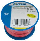 Conrad Components 606261 Voertuigkabel FLRY-B 1 x 2.50 mm² Rood 10 m