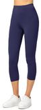 Merry Style Dames Capri Leggings - Marineblauw - 3XL