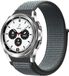 By Qubix Sport Loop bandje - Donkergrijs/blauw gemêleerd - Samsung Galaxy Watch 4 Classic - 42mm/46mm