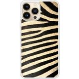 Apple iPhone 13 Zebre Verstevigd hoesje met sublimatie bedrukking