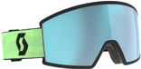 Scott Ambit Skibril Groen Amplifier Ice Chrome/CAT2 Man,Vrouw