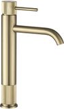 Rea - Lungo Stripe - Wastafelkraan - Geborsteld Goud