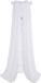 Baby's Only Sluier Calm baby & kinderkamer - Baby hemeltje - Geschikt voor wiegjes - Wit - 150 cm - Met lusjes voor decoratie accessoires