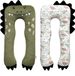 SNUZZY® Oreiller Câlin Dino 120x60 cm Vert