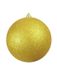 Europalms Christbaumkugel 20cm, Gold, Glitzer