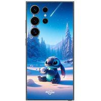 Samsung Galaxy S24 Ultra Stitch mignon neige étoilée 3D Beschermhoes