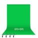 EMART Opvouwbaar Greenscreen 1,8 x 2,8 m, Achtergrond van Polyester