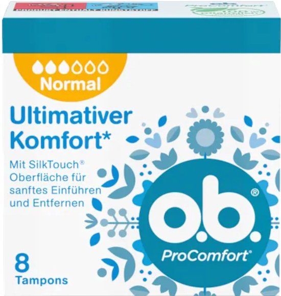 O.B. Tampons Pocket pack 8pcs