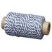 Rayher 55517376 garen, 1mm ø, op rol ca. 35m, SB-Btl 10g, koningsblauw