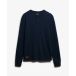 Superdry T-shirt met lange mouwen en halve knopen Vintage Logo