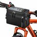 Aqua8 products Sacoche de guidon de vélo – Sacoche de guidon étanche avec support de smartphone – Amovible – Sac bandoulière – adapté pour vélo électrique