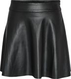 Noisy May Andy High Waist Flared Dames Minirok - Zwart - XL