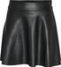 Noisy May Andy High Waist Flared Dames Minirok - Zwart - XL