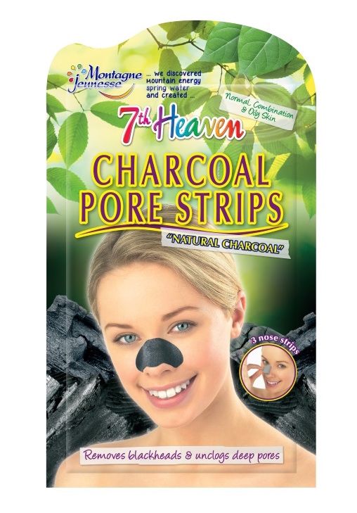 Montagne Jeunesse Charcoal Pore Strips - 0083800018291