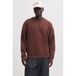 JACK & JONES ESSENTIALS relaxed fit sweater - roodbruin