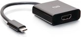 CablesToGo C2G USB-C naar HDMI-adapterconverter - 4K 60Hz