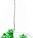 Lindby LED kerstverlichting - 30 lichts - Groen - 320 cm - Batterie