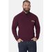 Jan Vanderstorm Plus Size katoenen trui - donkerrood