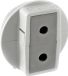 Icotek QVT 40/2 Kabeldoorvoering Deelbaar Montagegat: M40 Polycarbonaat Grijs 1 stuk(s)