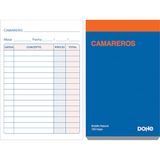 Dohe - Kelnerschrift (10 stuks) - zakformaat (8,5 x 14 cm), 100 vellen