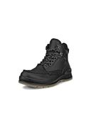 ECCO Track 25 Veterboots Zwart Leer Nubuck Heren