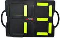 Powershot Wisselbord Geel, Zwart 58 x 30 cm