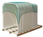 Kerbl 37264 Afdeknet 30 mm maaswijdte / 1,8 mm materiaaldikte, 2,5 x 3,5 m