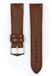 Hirsh Horlogeband Rainbow Goudbruin - Leer - 18mm