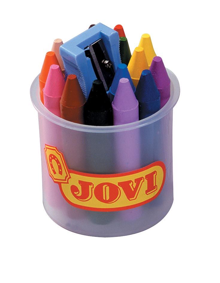 Jovi Waskrijt Kleurenassortiment 16 Stuks