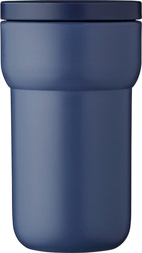 Mepal Ellipse Travel Mug - 275 ml - Nordic Denim - Leak-proof - Coffee Mug to Go