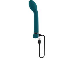 Playboy On The Spot G-spot vibrator - Blue - 21.6 cm