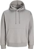 JACK & JONES JJEACE SWEAT HOOD SN Heren Grijs Katoen