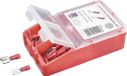 TRU COMPONENTS Assortiment kabelschoenen 0.50 mm² - 1.50 mm² Rood 140 stuk(s)