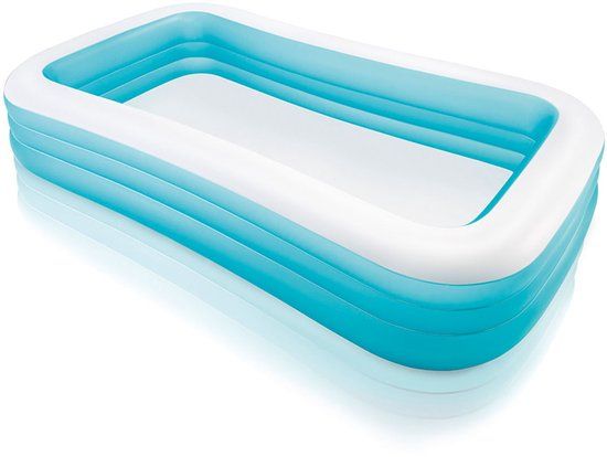 Intex Family Pool - 262 x 175 cm - Rectangular Inflatable Pool