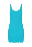 MYMO Gebreide jurk 'Spring Summer' azuur