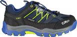 CMP Lage Schoenen voor jongens Rigel Waterproof Blauw Suède Rubber Harde zool Veters 31