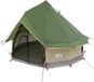 vidaXL Tipi tent 4-persoons groen Polyester Staal