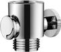 Sans marque Vanne de régulation d'eau - Robinet de douche vanne d'arrêt - Économie d'eau - Installation facile - 30mm - Chrome