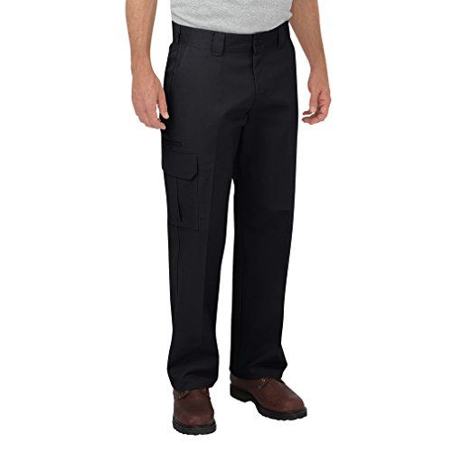 Dickies Relaxed Straight Flex Cargobroek voor heren, Zwart V1, 44W / 32L