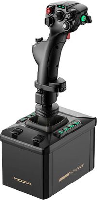 MOZA AB6 Flight Simulator Bundle – Force Feedback Joystick 6Nm – MHG Flightstick – PC